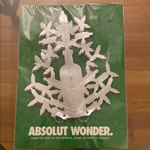 New Absolut Wonder Holiday Decoration